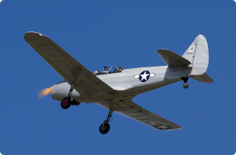 picture of Fairchild PT-19 airplane